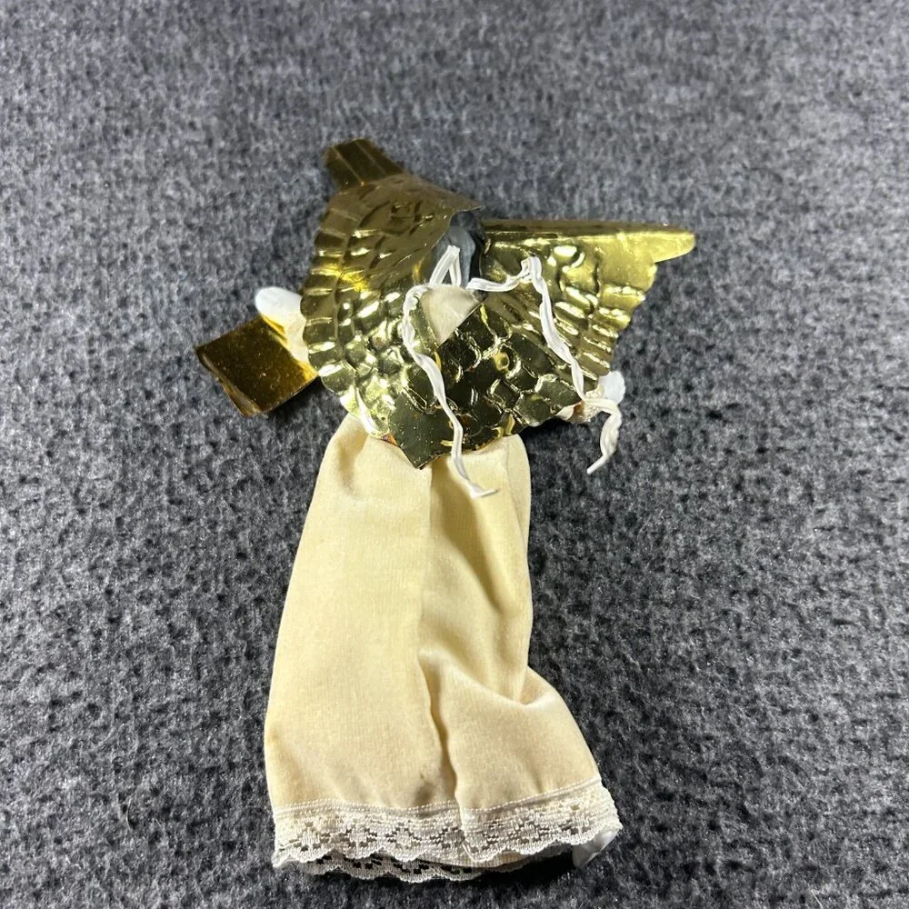 Vintage MCM Angel Christmas Tree Topper or Ornament‎ 1950s 1960s